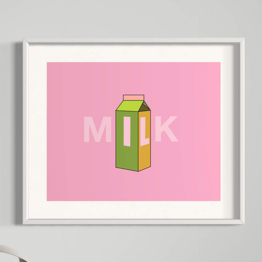Milk Art Prints Australia